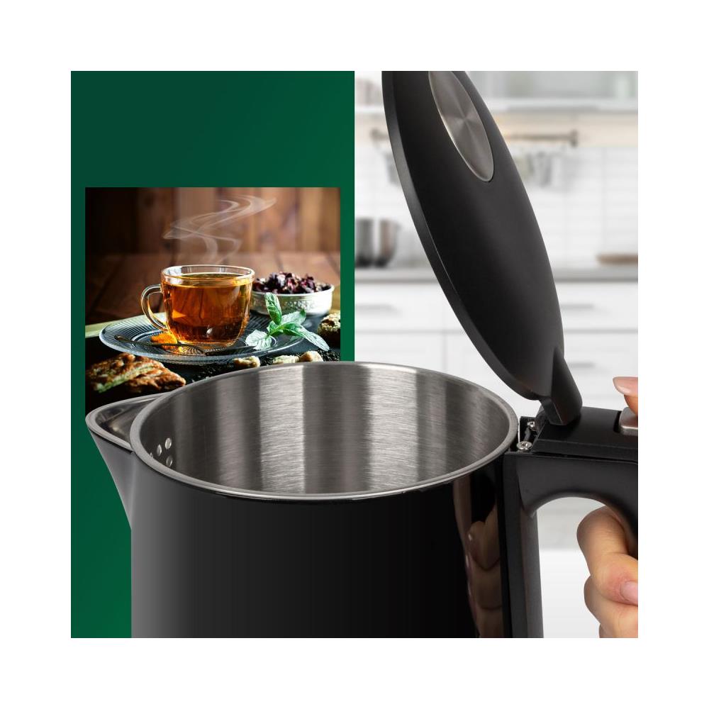 Bollitore Elettrico PC-WKS 1243 Capacita 1,7 L Potenza 2200 W Colore Nero - Foto 5