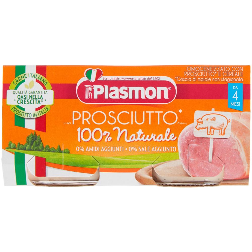 Omogeneizzato Prosciutto Cotto 80 g X 2 Pezzi - Foto 1