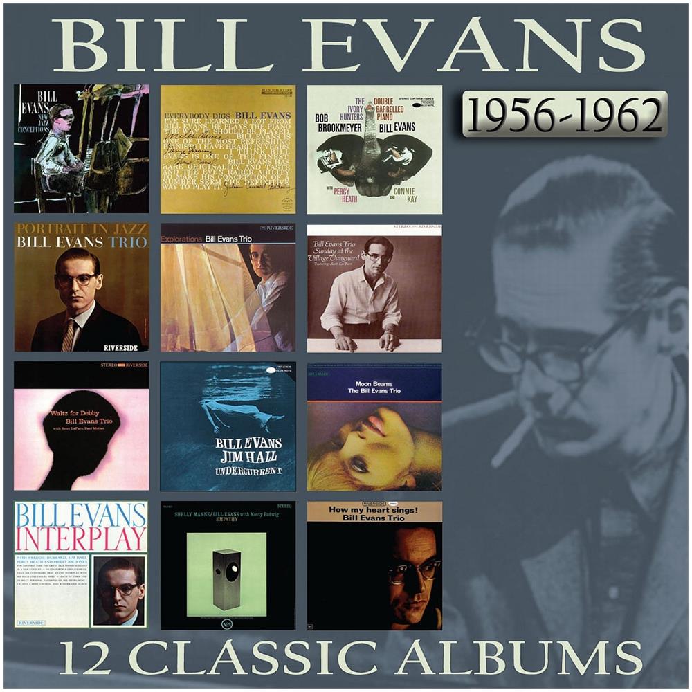 Bill Evans - 12 Classic Albums 1856-1962 (6 Cd) - Foto 1