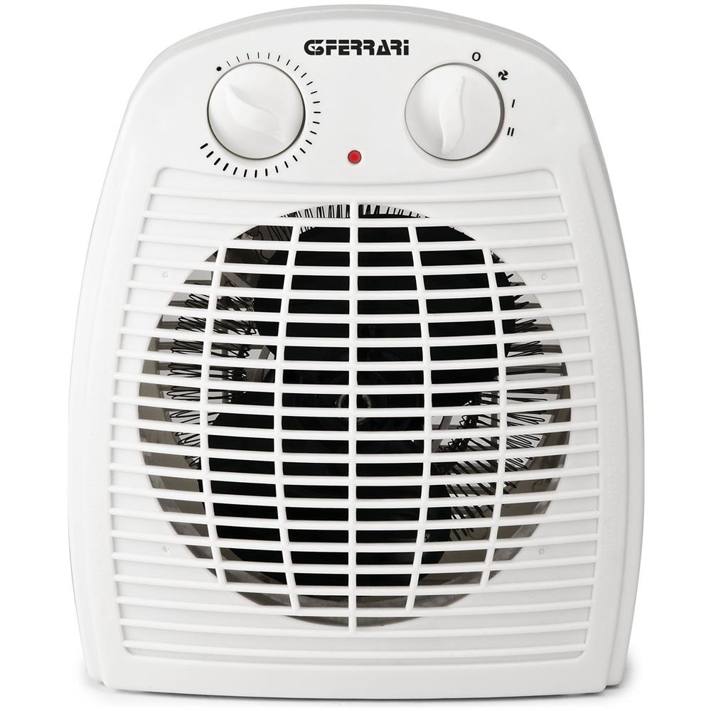 G60001 stufetta elettrica Interno Bianco 2000 W Riscaldatore ambiente elettrico con ventilatore - Foto 1