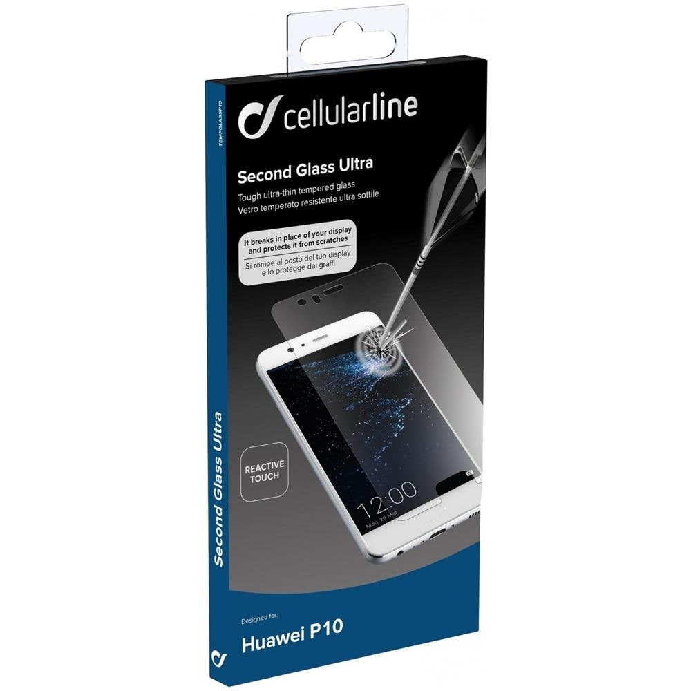 Pellicola Protettiva in Vetro Temperato Antiurto per Huawei P10 - Foto 1