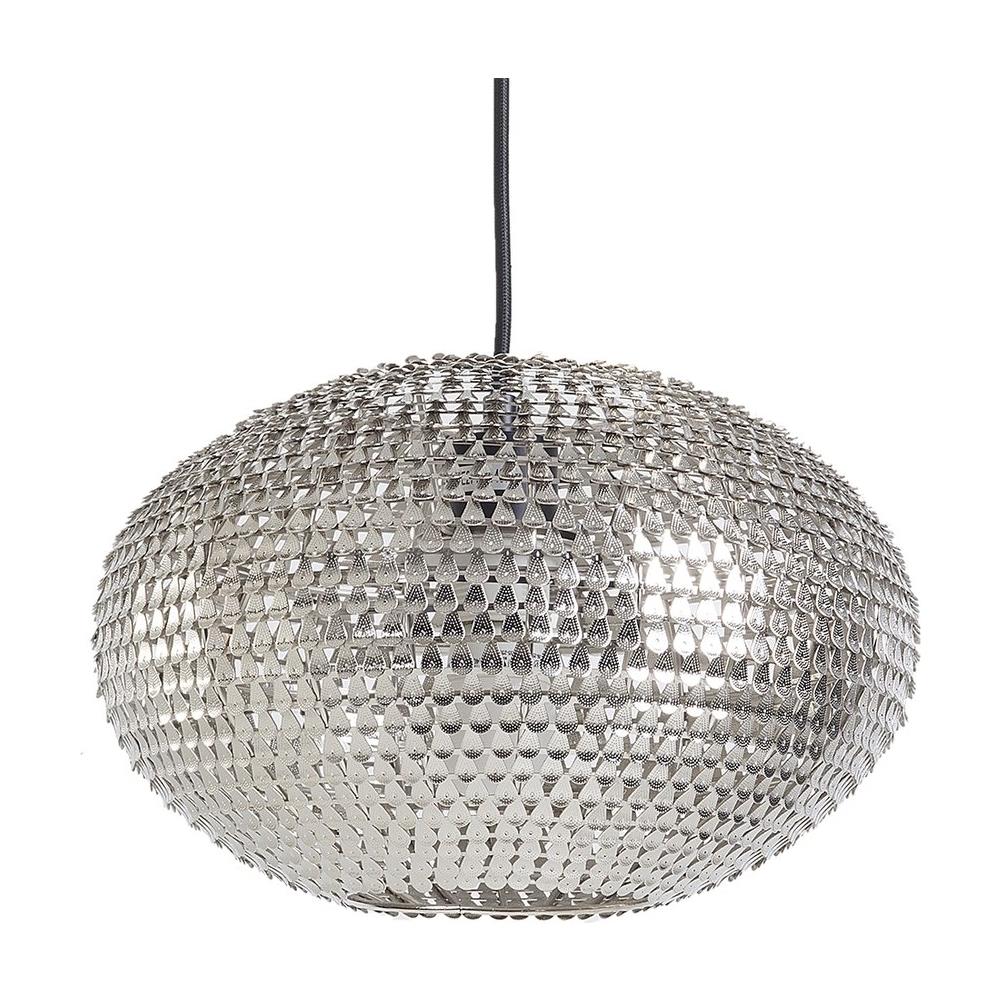 Lampada Da Soffitto In Metallo Color Nichel Reine - Foto 1