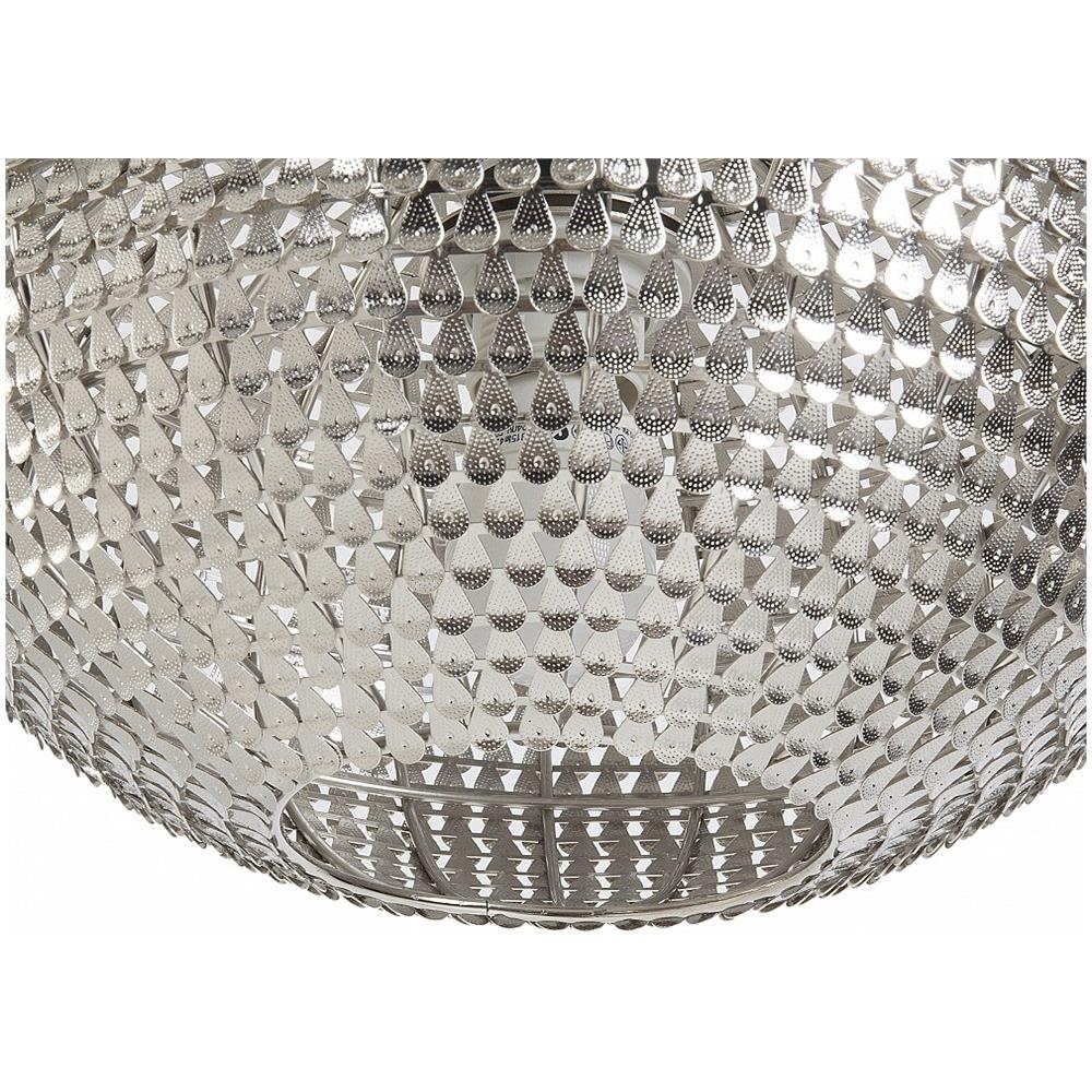 Lampada Da Soffitto In Metallo Color Nichel Reine - Foto 2