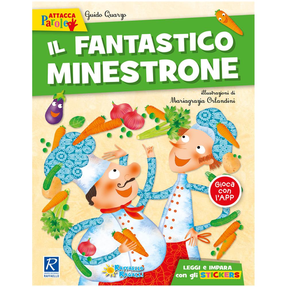 Guido Quarzo - Il fantastico minestrone. Con adesivi - Foto 1
