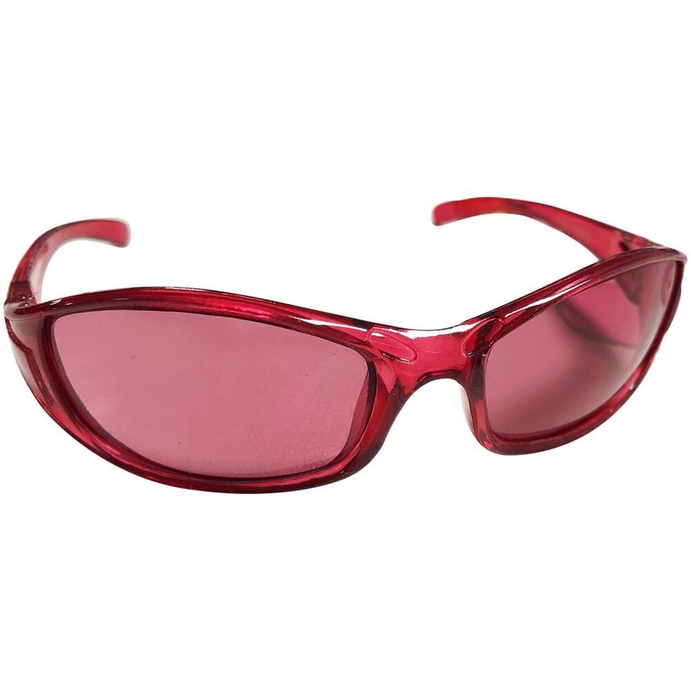 Occhiali Rosa Bambina Bici In Plastica Con Lenti Protettive - Foto 2