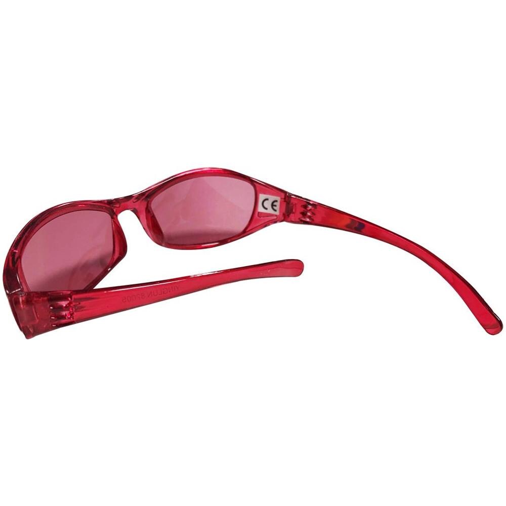 Occhiali Rosa Bambina Bici In Plastica Con Lenti Protettive - Foto 4