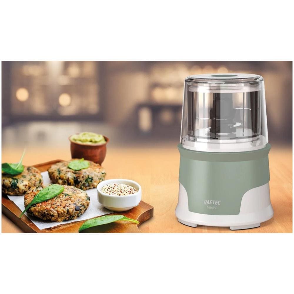 Trita Verdure Tritapiù con Potenza 1000 W Velocità 1800 giri / min Colore Bianco / Verde - Foto 4
