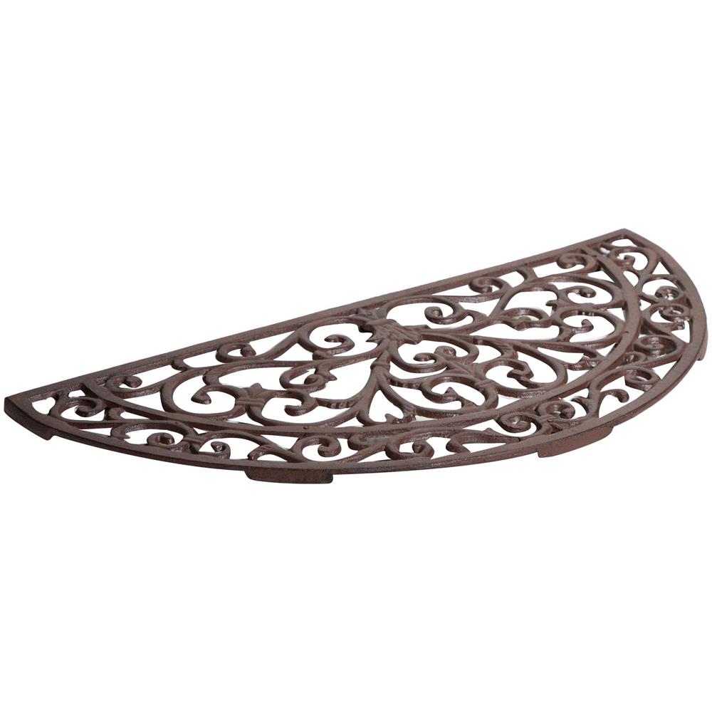 Zerbino In Ghisa Finitura Ruggine Anticata L68,5xpr32xh1,5 Cm - Foto 1