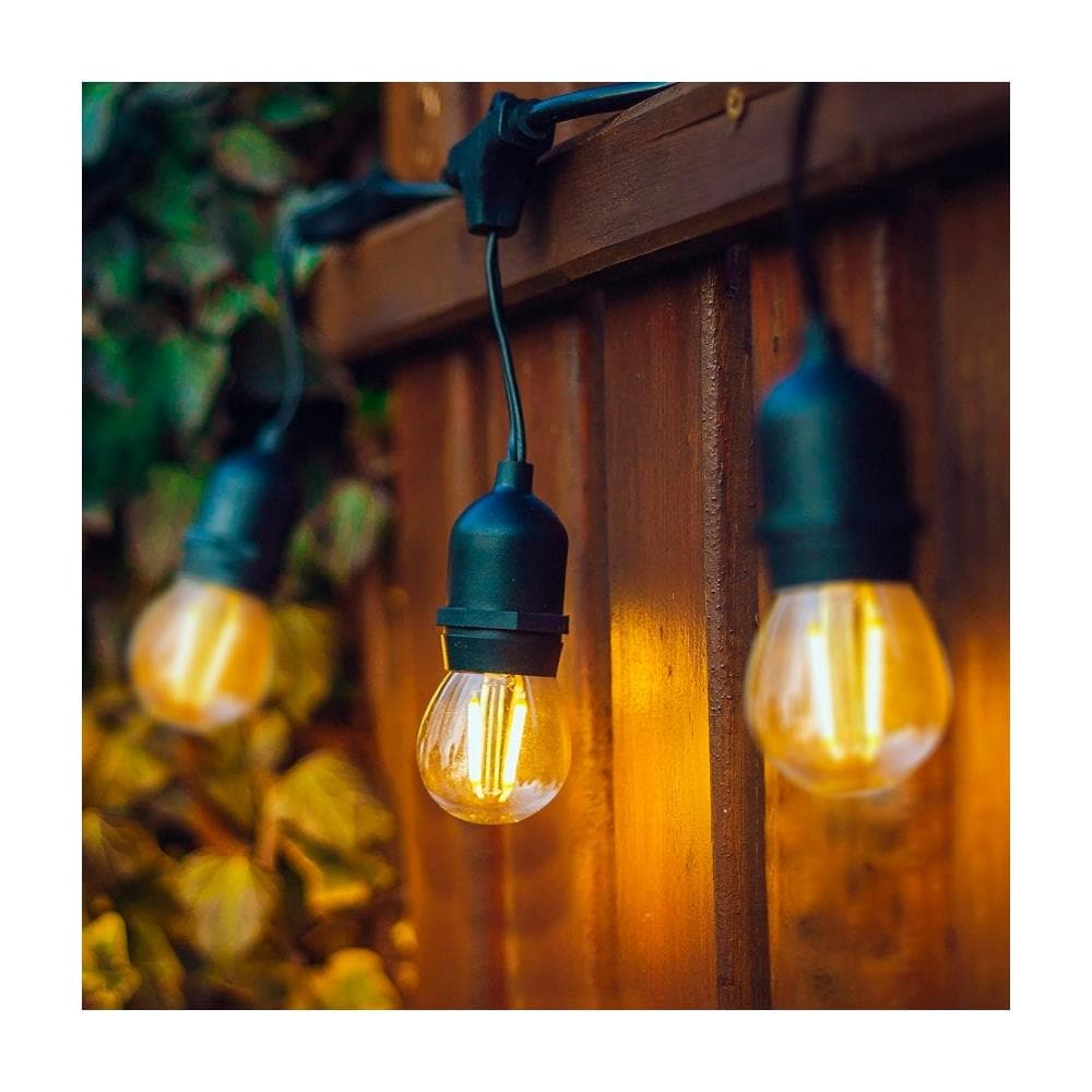 Ghirlanda Di Luci Vintage Waterproof 5,5 M 200 W (caldo 2000k - 2500k)  - Foto 3