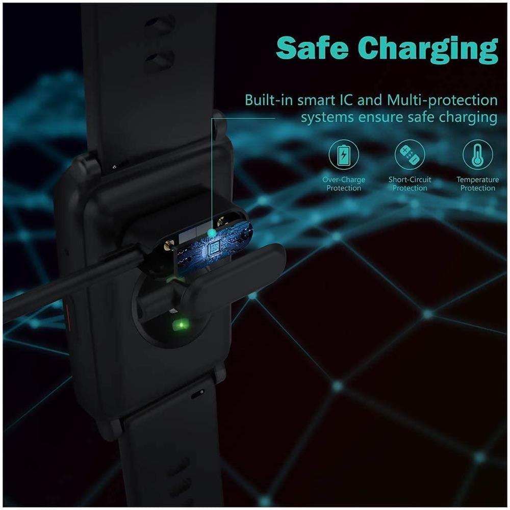 Huawei Watch Fit / Honor / Band / Caricabatterie 4x Abs Usb Nero - Foto 2