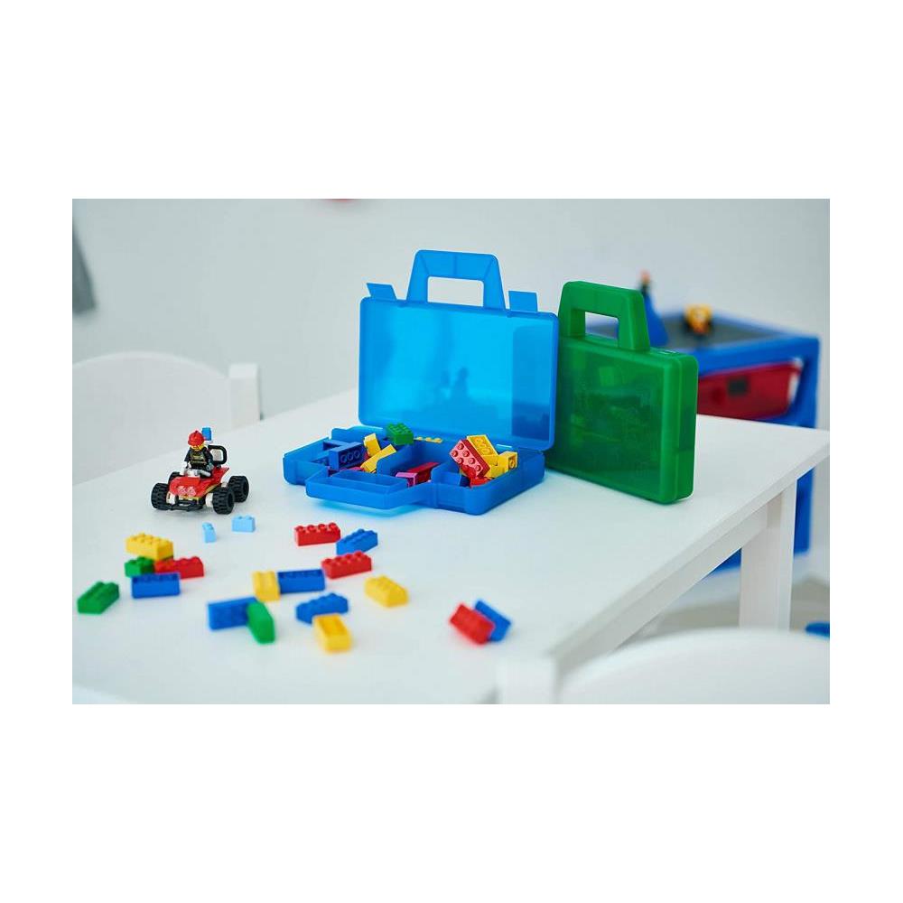 Cassetta Di Smistamento 19 X 16 Cm Polipropilene Verde / trasparente - Foto 2