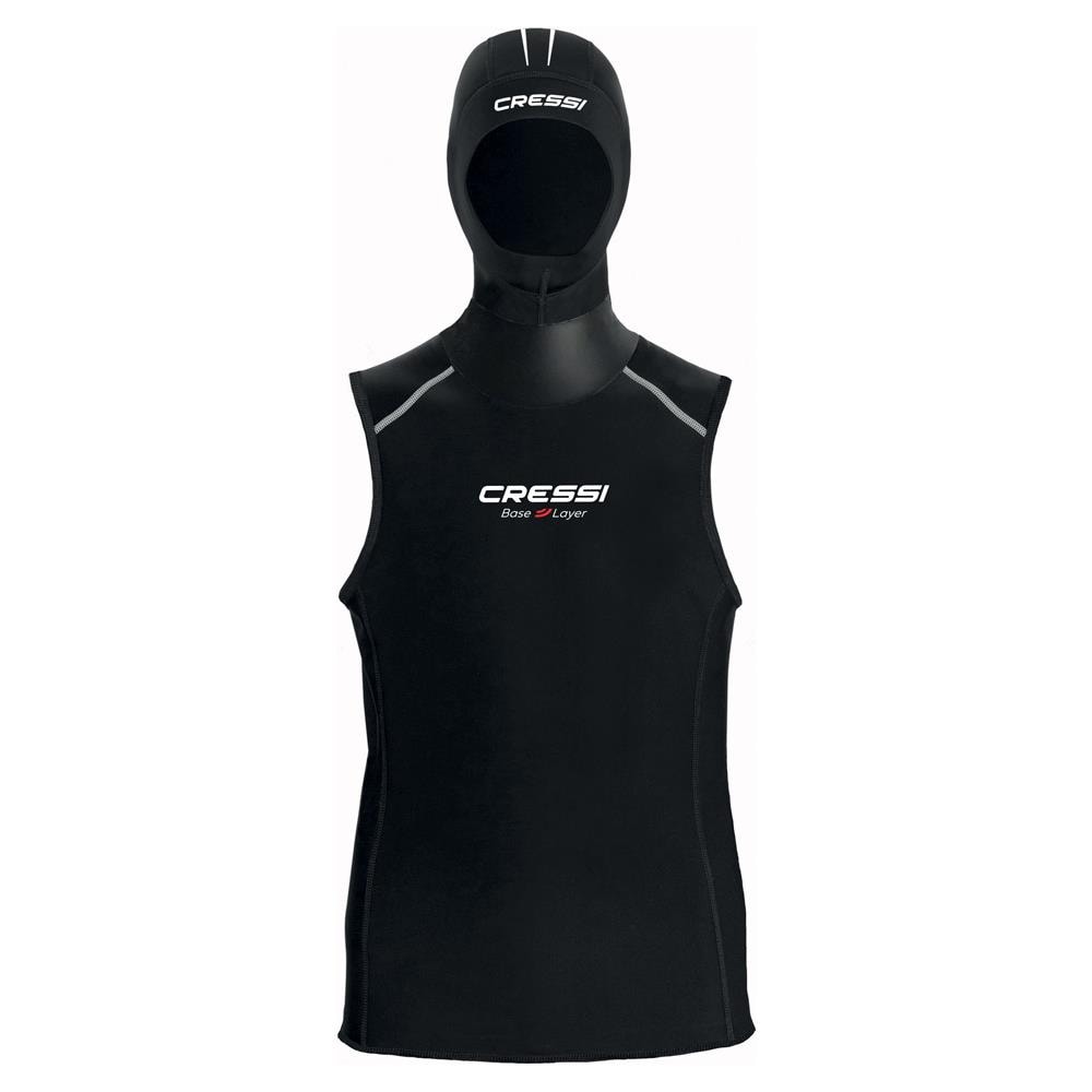 Hood Vest Base Layer 2mm Uomo Nero M - Foto 1