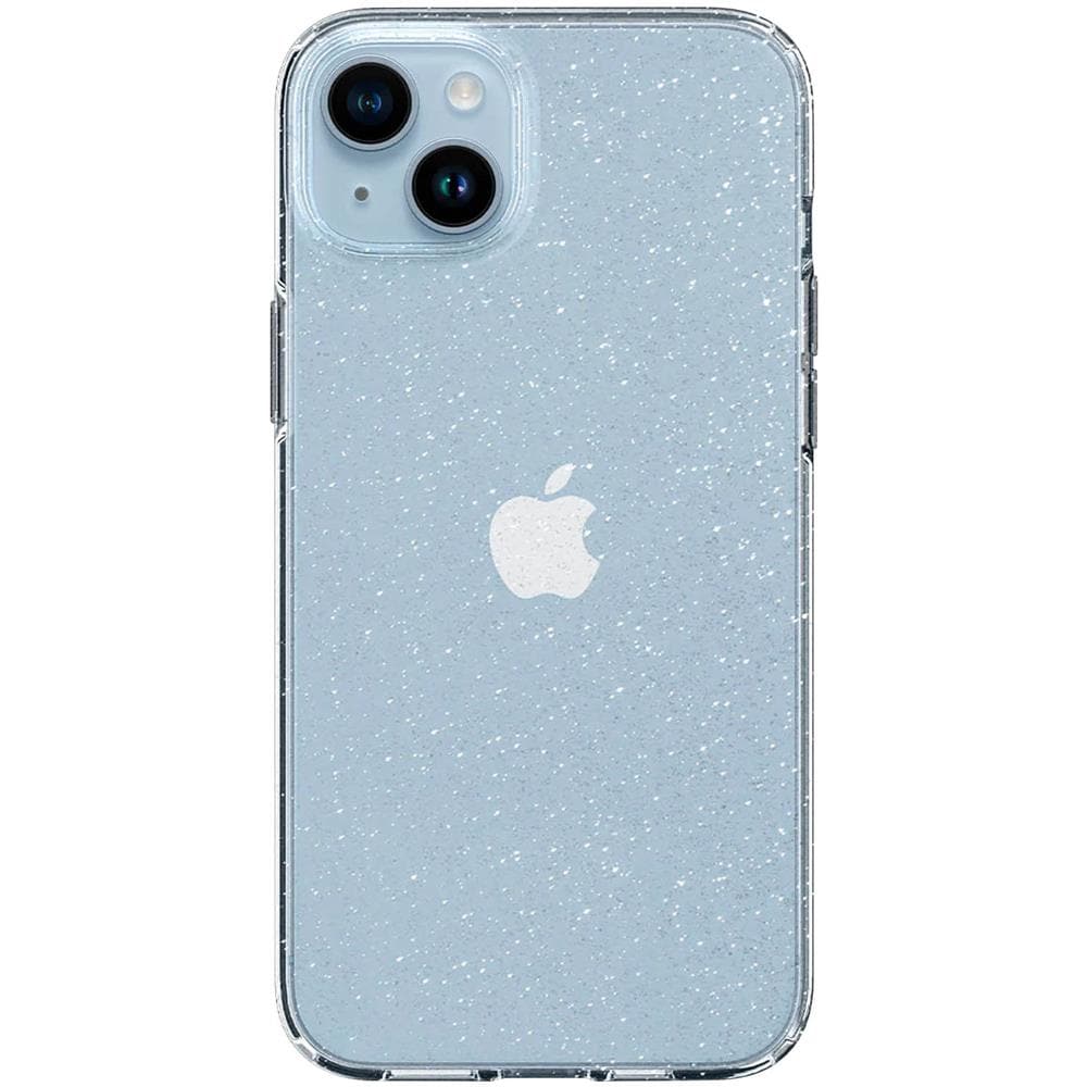 Cover Iphone 14 Plus In Silicone Spigen Liquid Crystal Glitter Trasparente - Foto 1