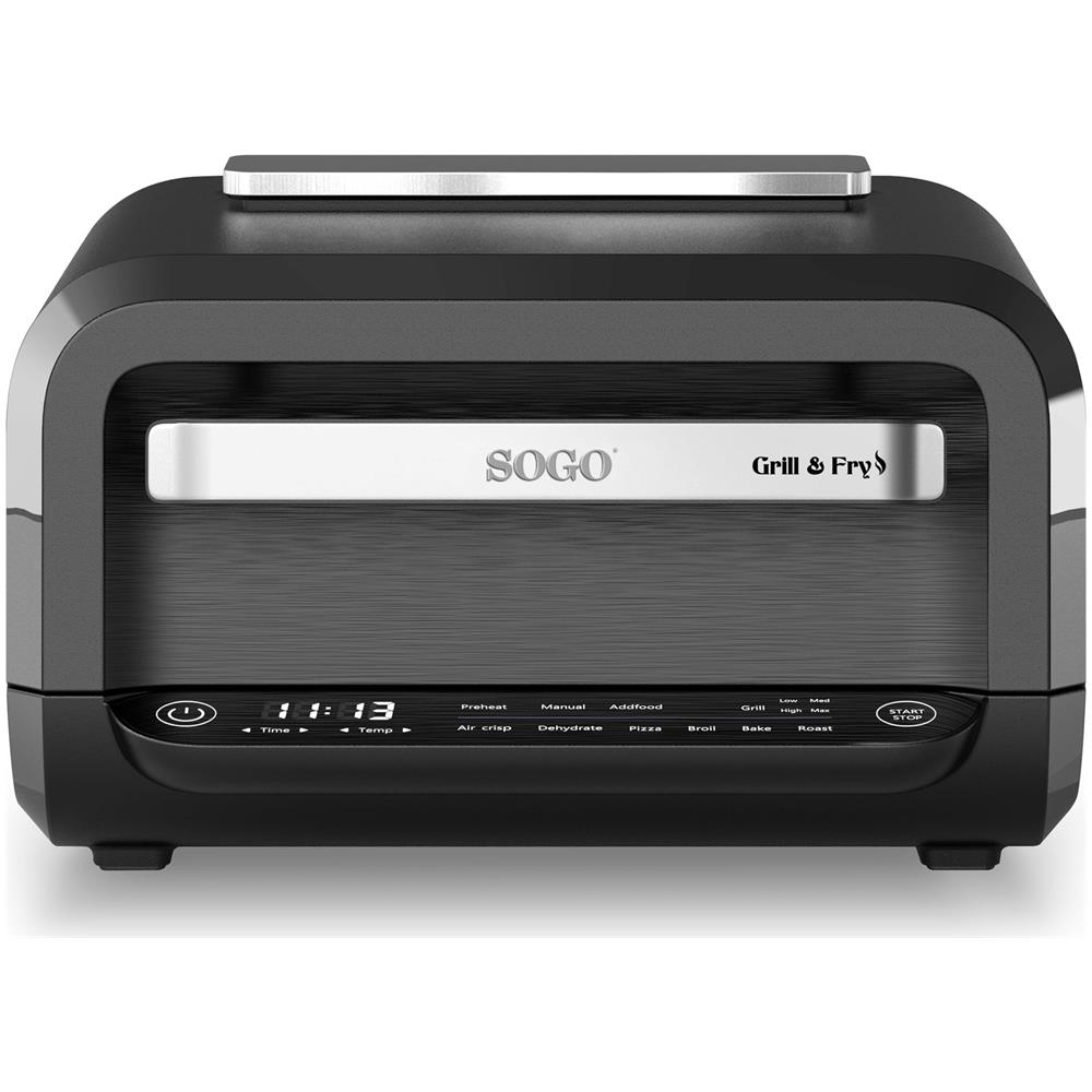 Friggitrice ad Aria FRE-SS-10130 Capacità 4 Litri 1700 Watt Colore Nero - Foto 1