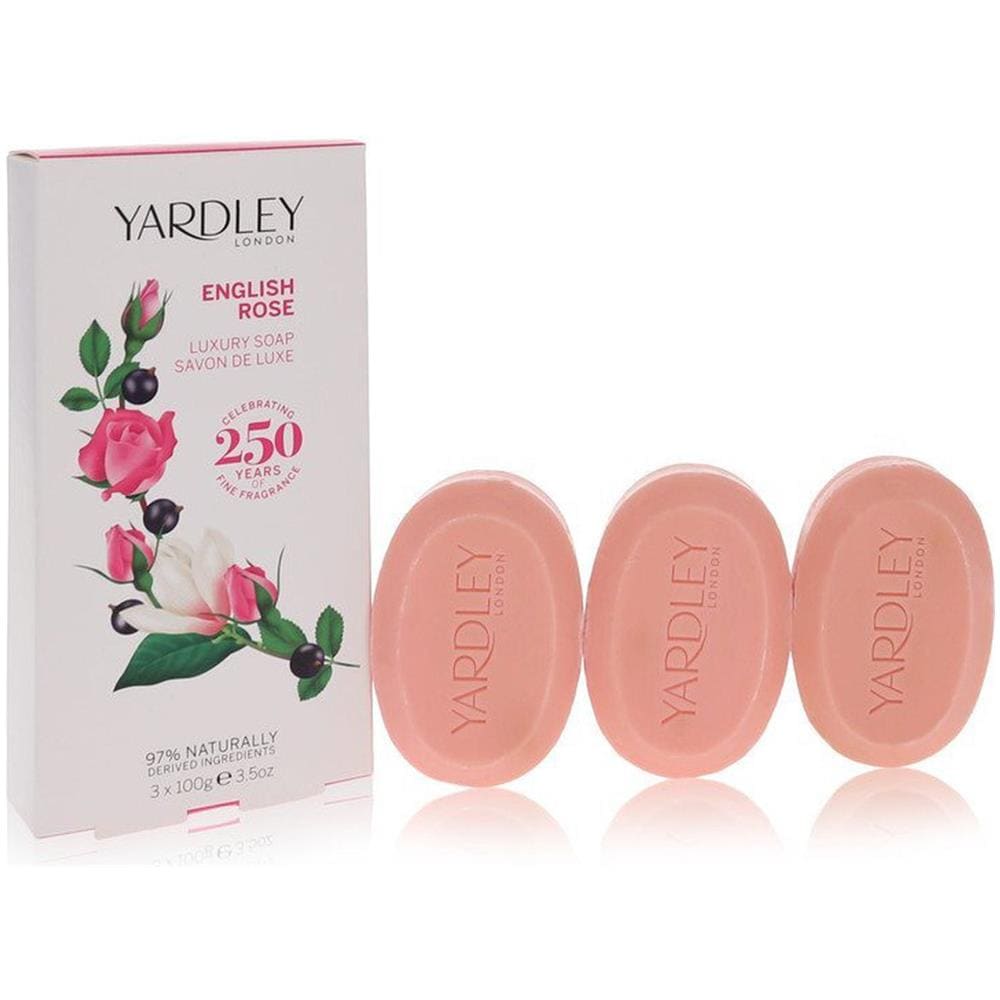 Set Trio, Yardley, English Rose, Saponetta Profumata, 100 G - Foto 1