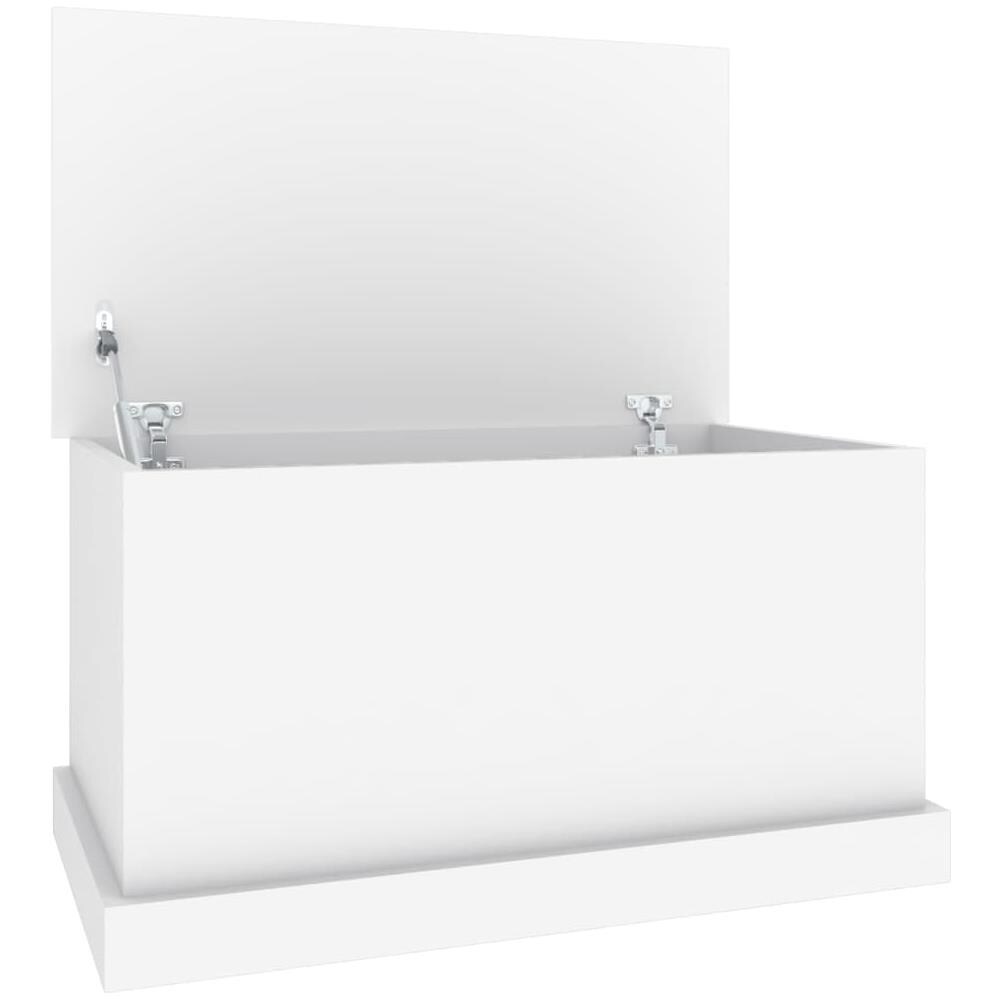 Contenitore Portaoggetti Bianco 70x40x38 cm Legno Multistrato - Foto 2