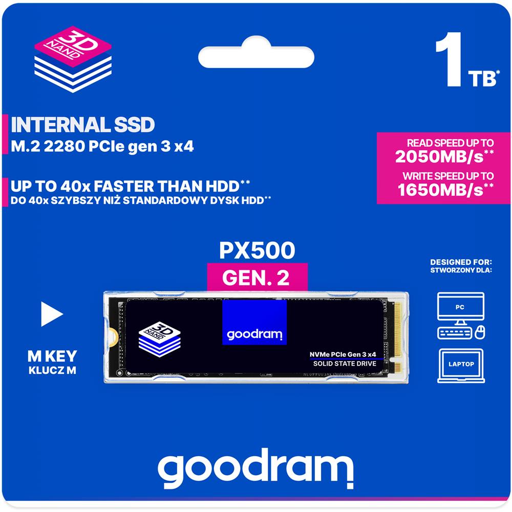 PX500 Gen. 2 M. 2 1 TB PCI Express 3.0 NVMe 3D NAND - Foto 5
