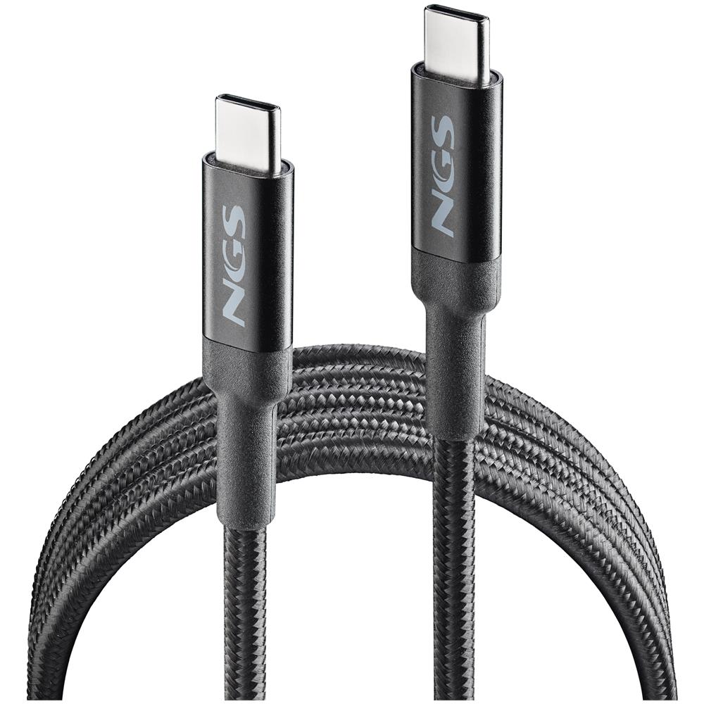 Cavo Usb-C a Type-C Ricarica Rapida 65w 2m Nero - Foto 1