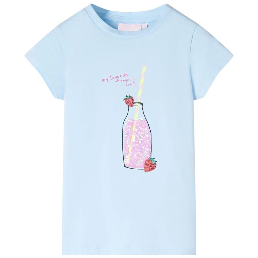 Maglietta da Bambina Blu Tenue 128 - Foto 1