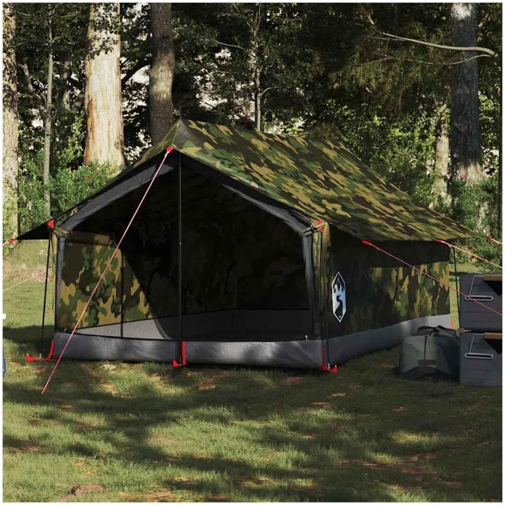 Tenda da Campeggio per 2 Persone Mimetica Impermeabile - Foto 2