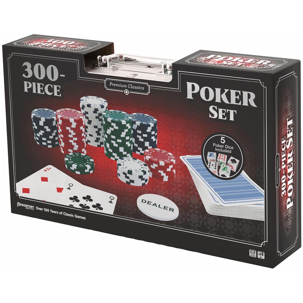 933405.006 gioco da tavolo Pokerset 300 fiches 60 min Carta da gioco Tradizionale - Foto 5