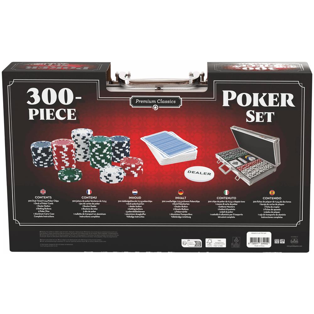 933405.006 gioco da tavolo Pokerset 300 fiches 60 min Carta da gioco Tradizionale - Foto 2