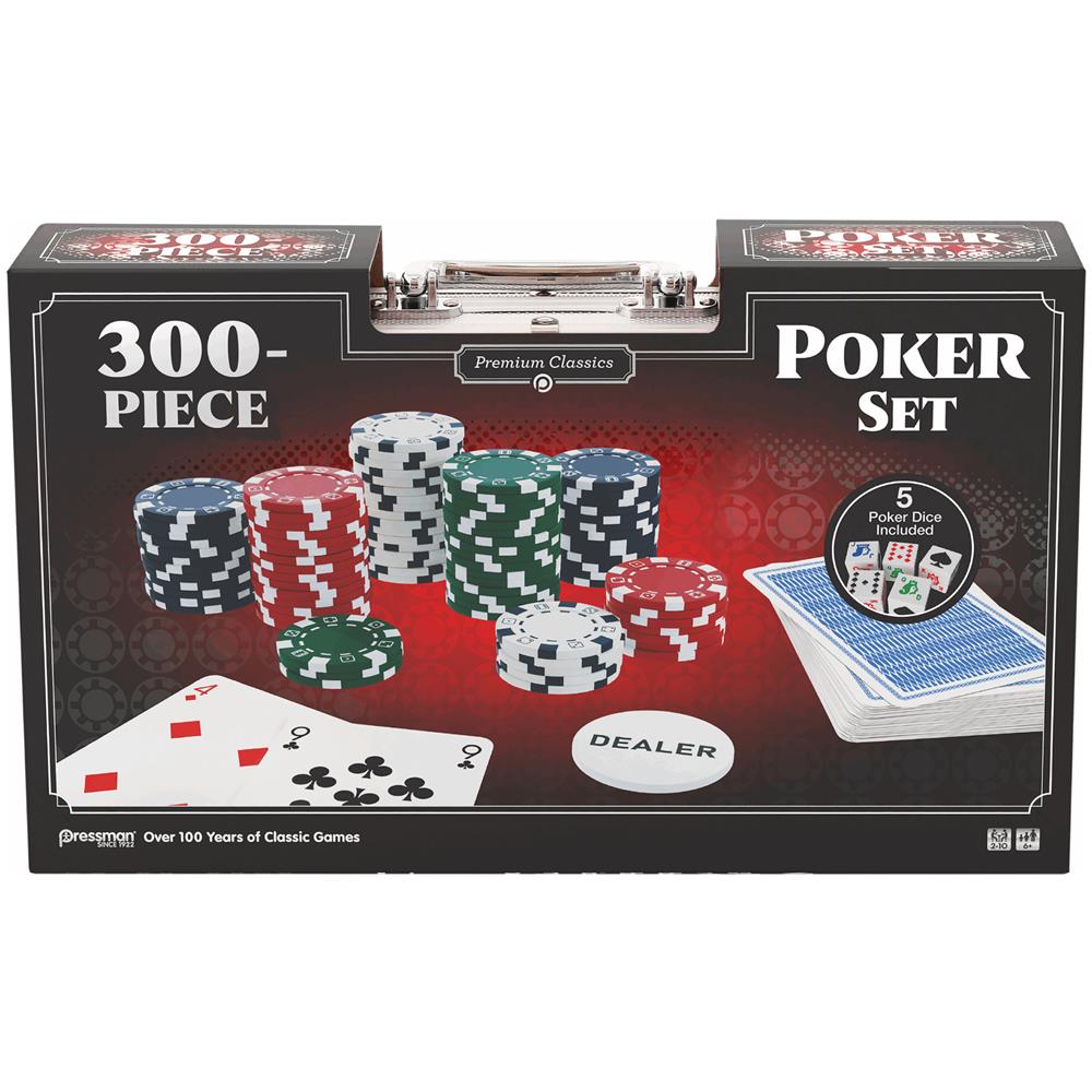 933405.006 gioco da tavolo Pokerset 300 fiches 60 min Carta da gioco Tradizionale - Foto 1