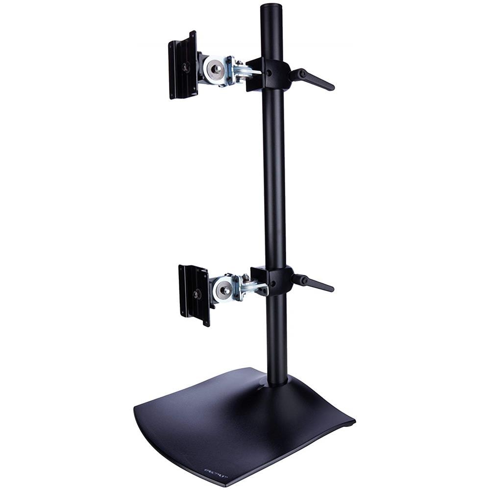 DS100 Supporto per due monitor in vert. (nero) per LCD inf. ai 24" - Foto 3