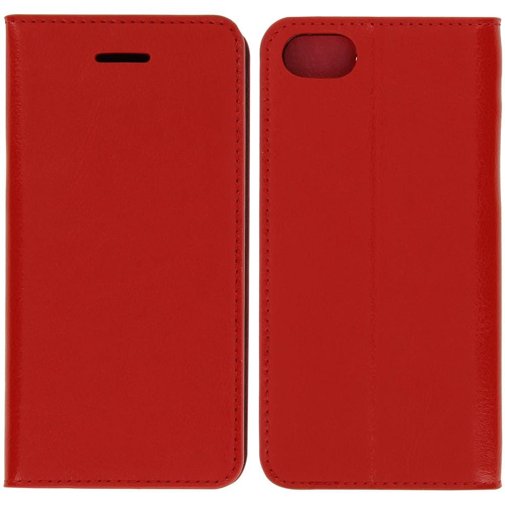 Custodia Portafoglio Vintage In Pelle Per Apple Iphone 7 E 8 - Rossa - Foto 2