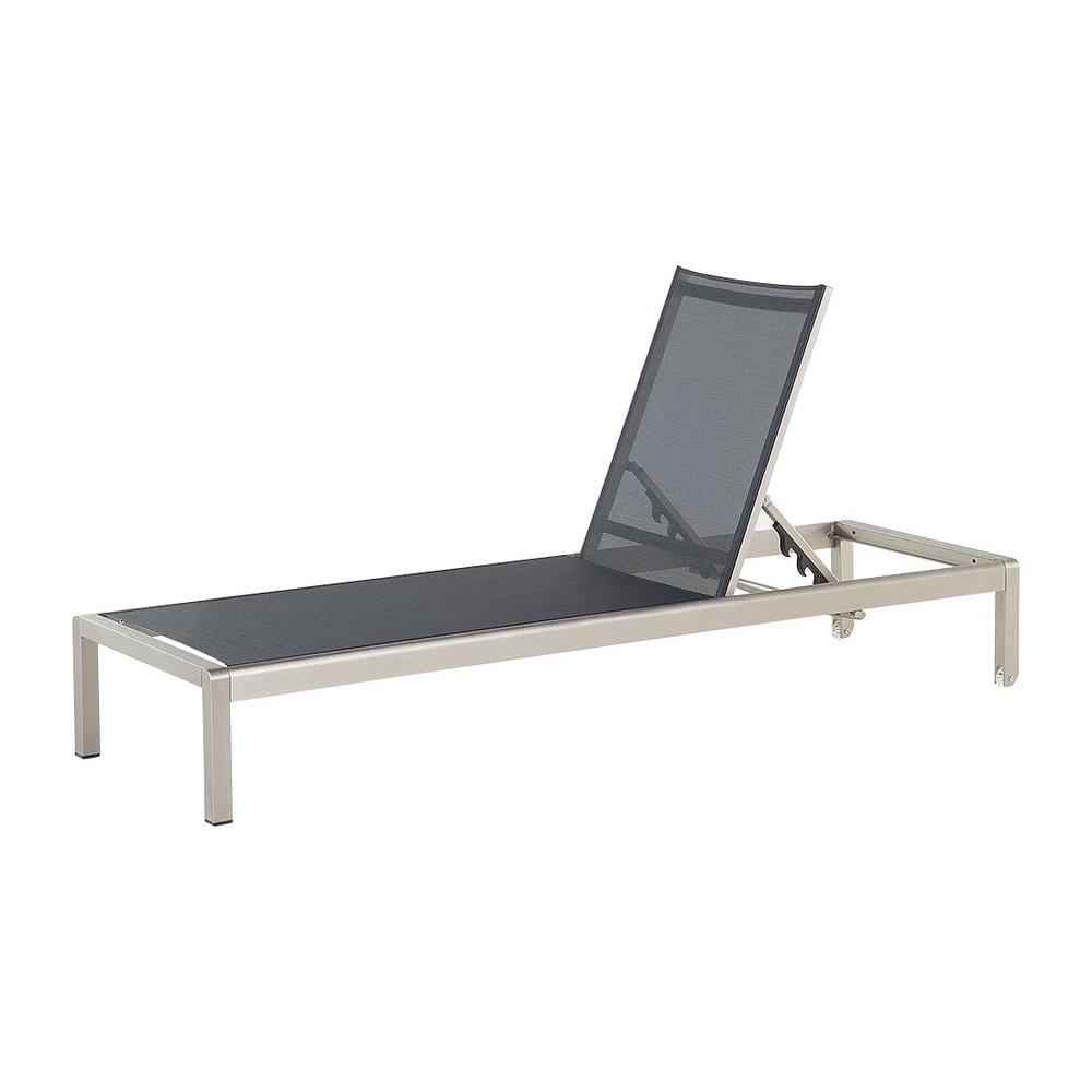 Lettino Da Giardino In Alluminio Fibra Tessile Fossato - Foto 1