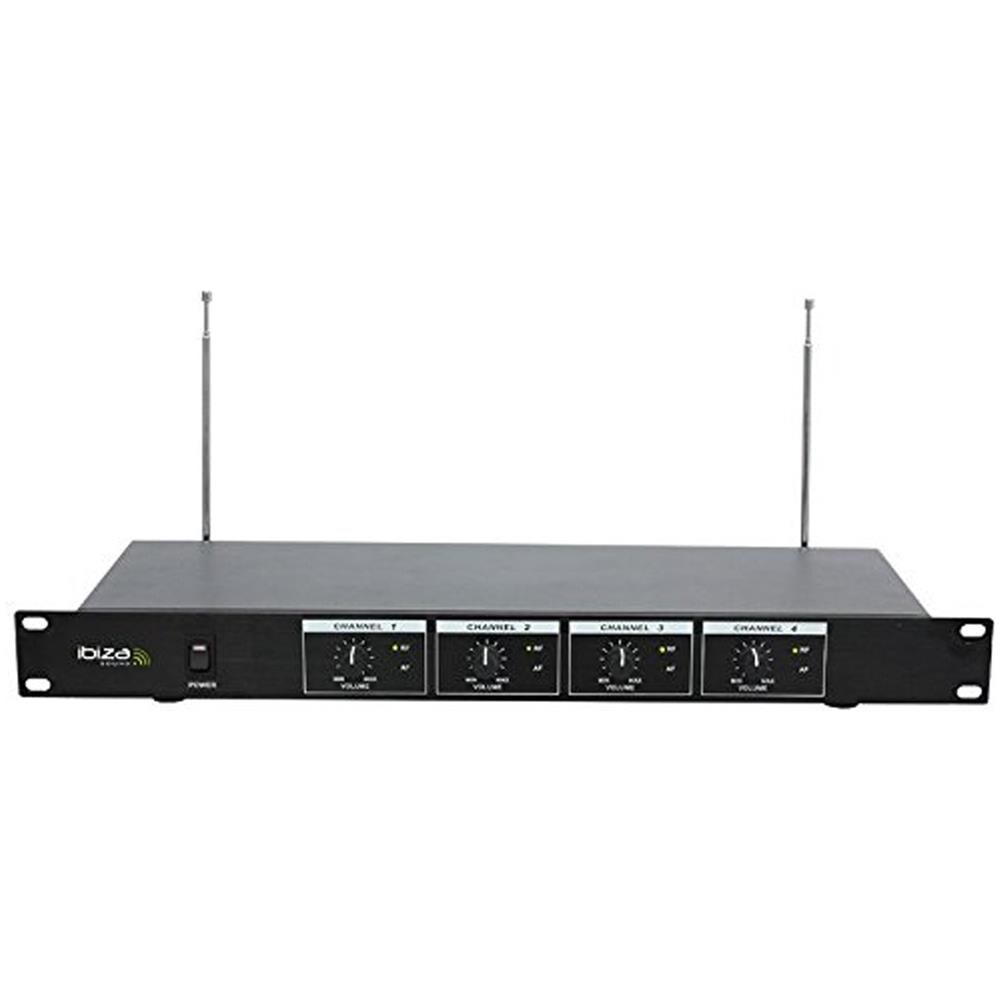 Ibiza Vhf4 Microfono Wireless Nero - Foto 5