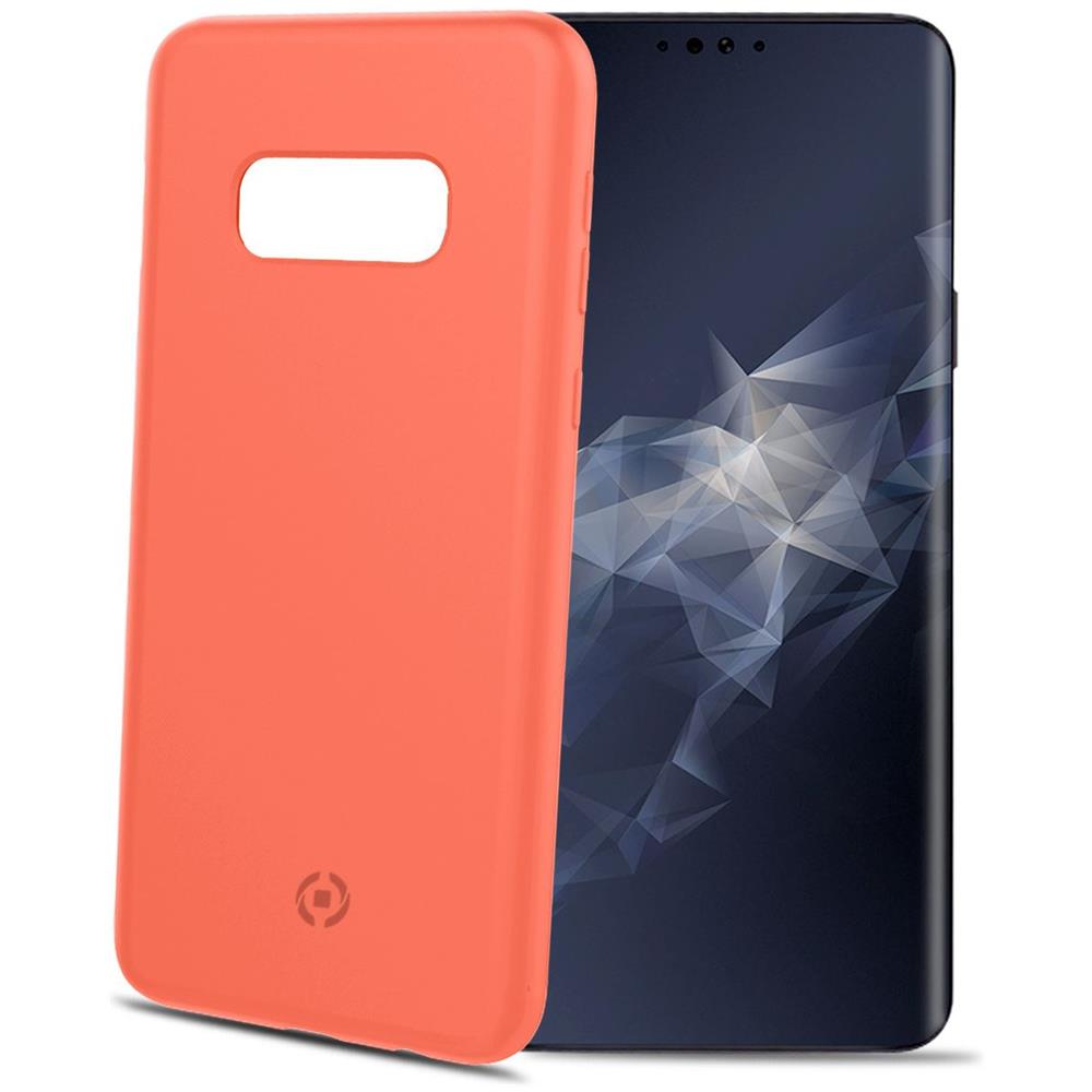 Cover Shock in TPU per Galaxy S10e - Colore Arancione - Foto 1