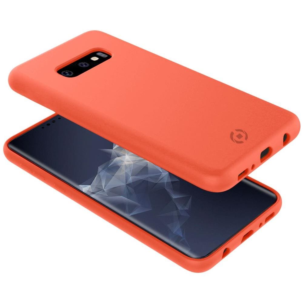 Cover Shock in TPU per Galaxy S10e - Colore Arancione - Foto 2