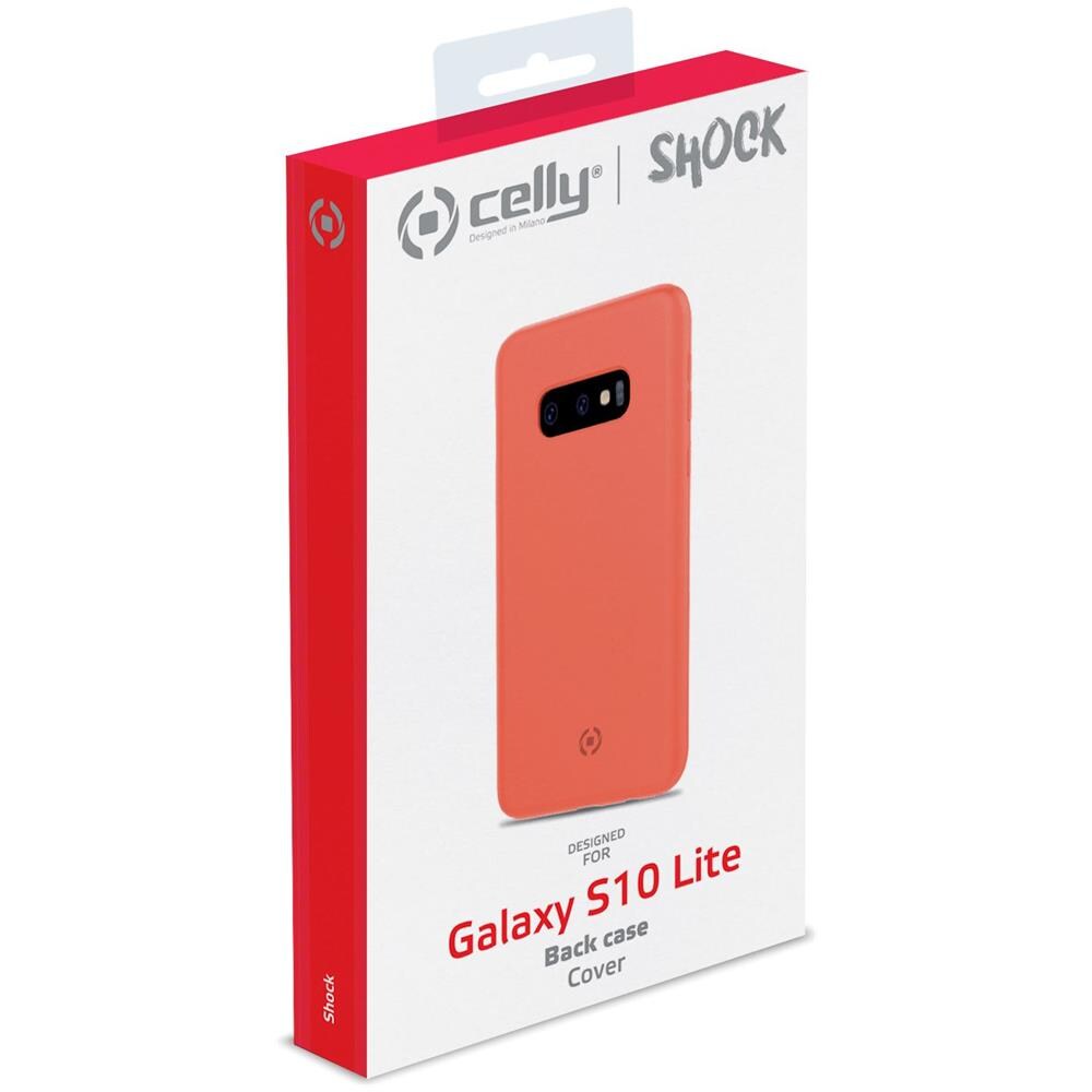 Cover Shock in TPU per Galaxy S10e - Colore Arancione - Foto 6