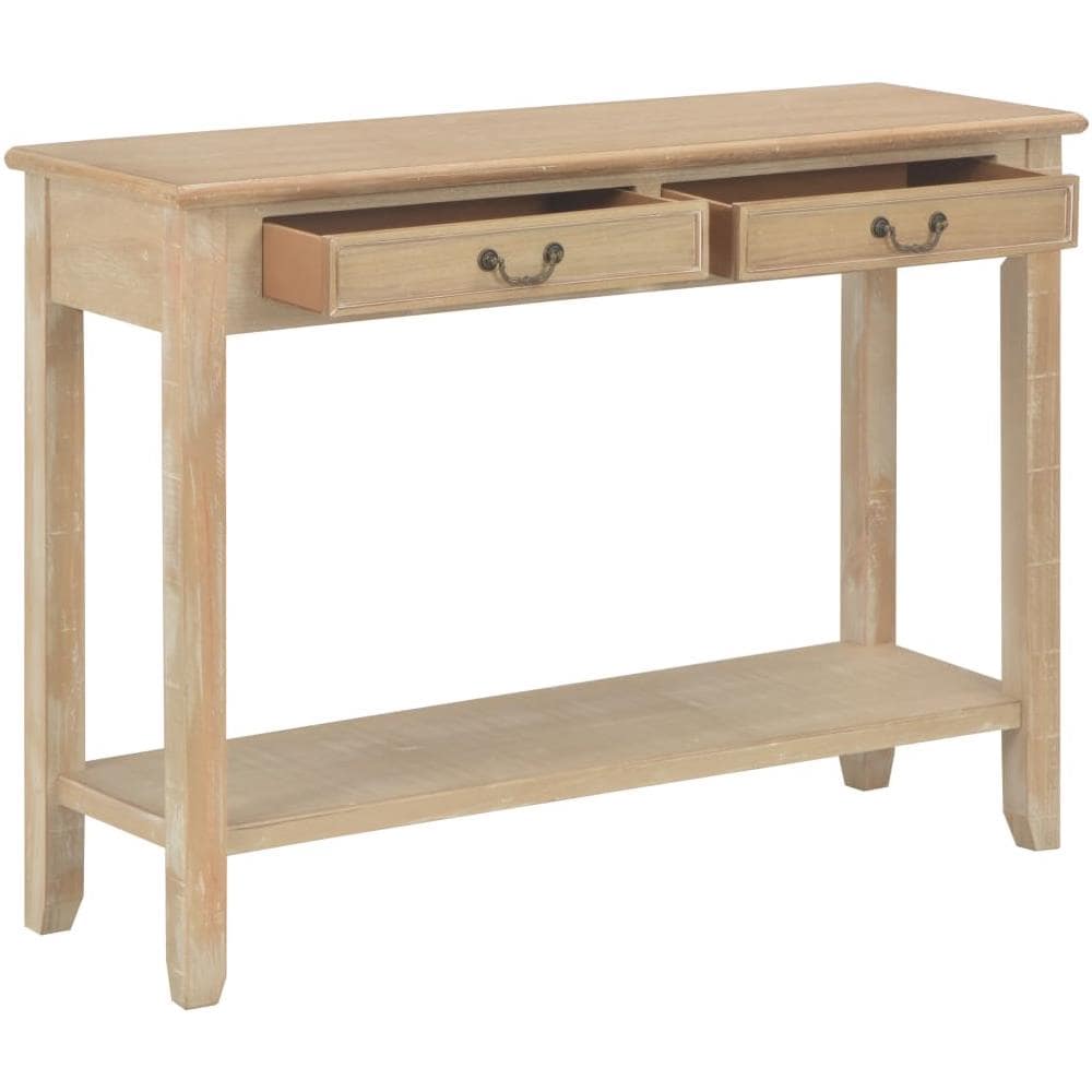 Tavolo Consolle 110x35x80 Cm In Legno - Foto 2