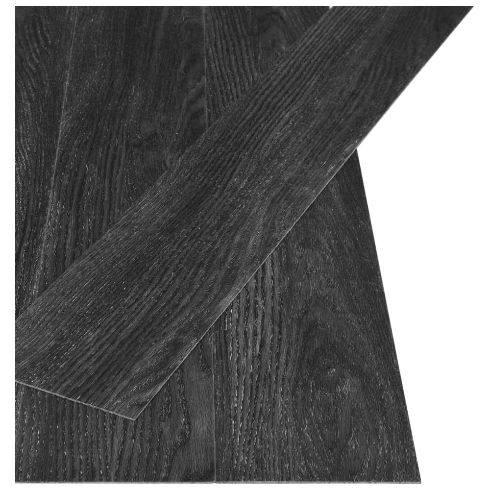 Listoni Pavimenti Autoadesivi 4,46 m² 3 mm PVC Rovere Antracite - Foto 2