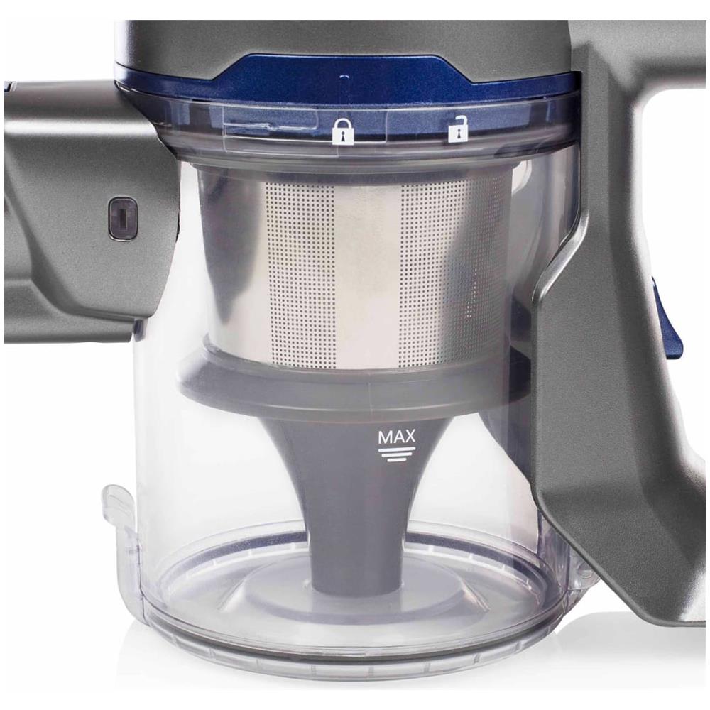 PRINCESS - 01.339490.01.001 Scopa Ricaricabile senza Sacco Potenza 130 W  Colore Grigio / Blu - ePRICE