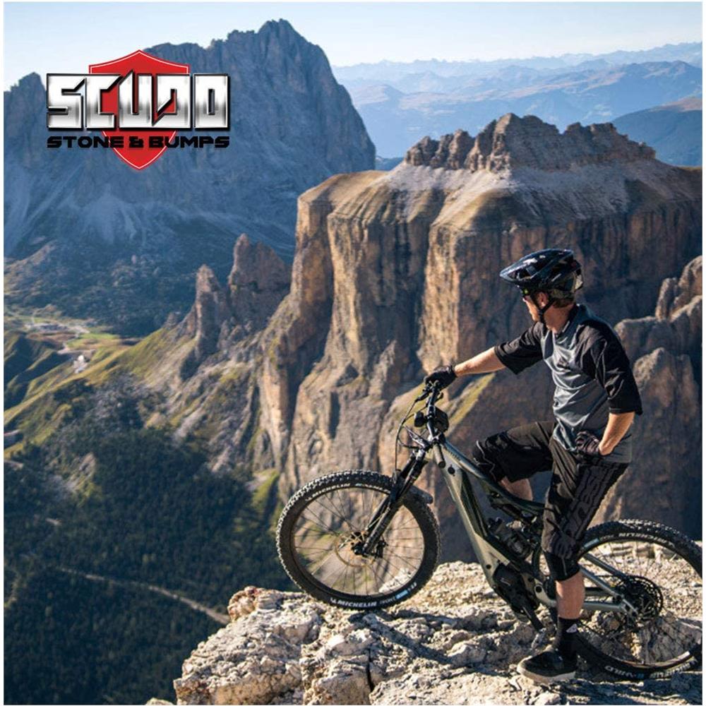 Nastro Adesivo Trasparente Scudo Per Protezione Telaio Bicicletta Spessore 0,8 Mm, 5 X 150 Cm - Foto 6