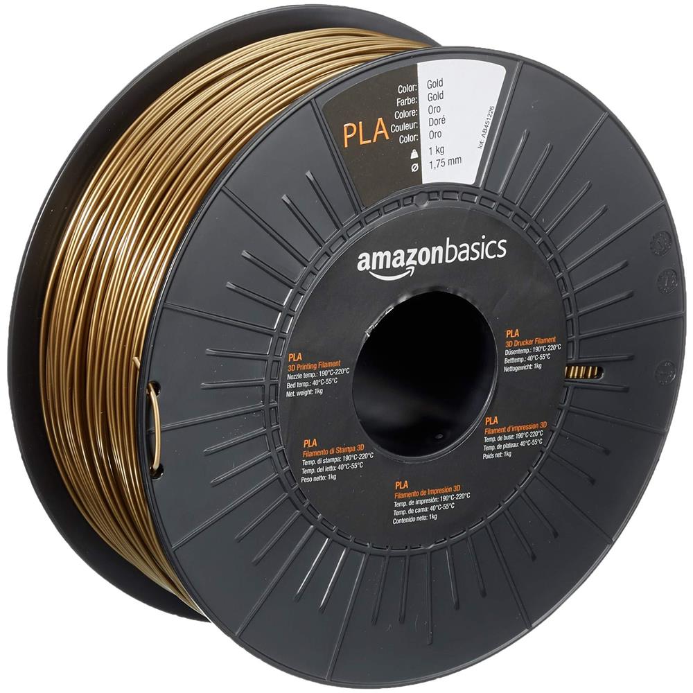 Pla Stampante 3d Filamento 175 Millimetri Oro 1 Kg Di Spool - Foto 1