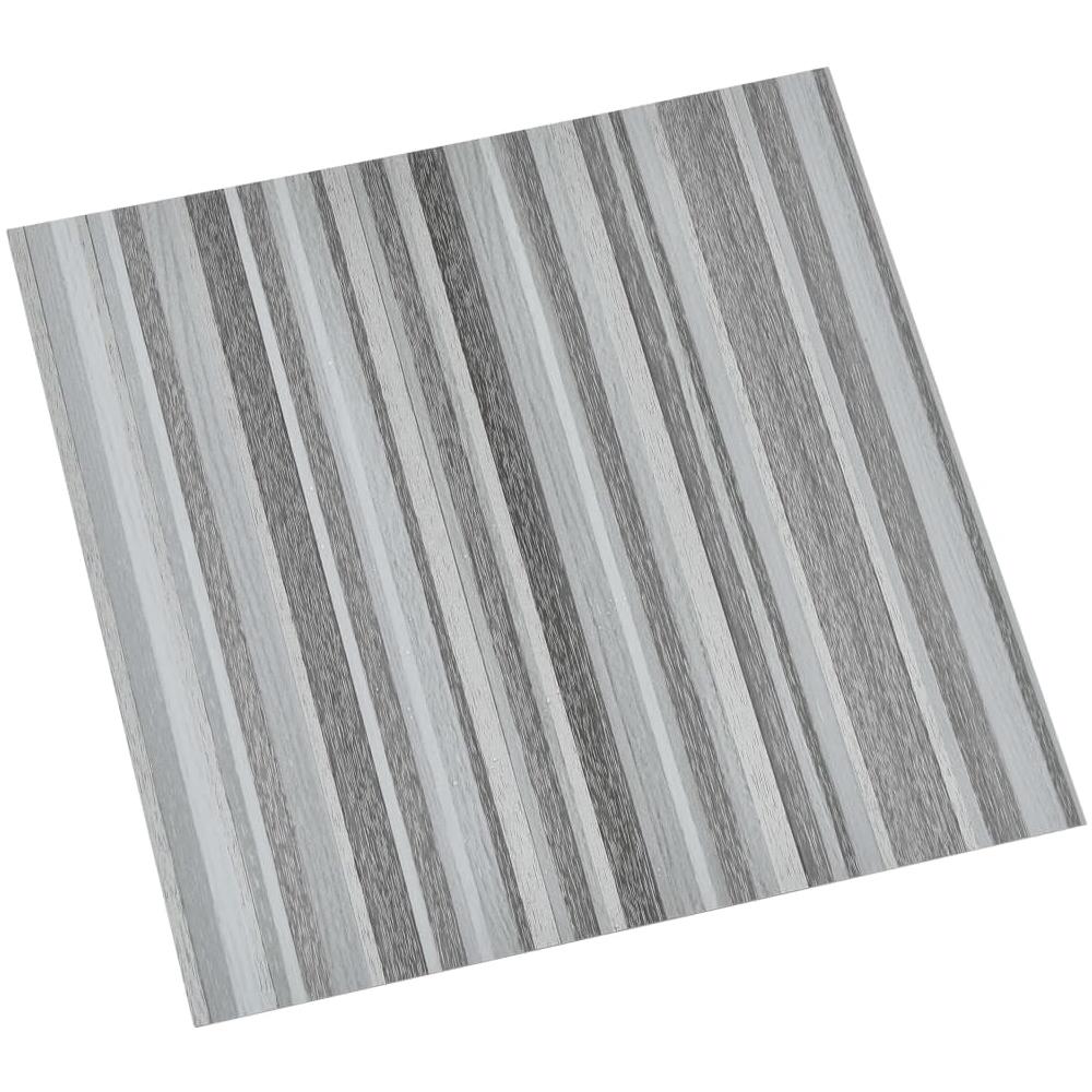 Listoni Pavimenti Autoadesivi 55 pz in PVC 5,11m² Grigio Chiaro - Foto 2