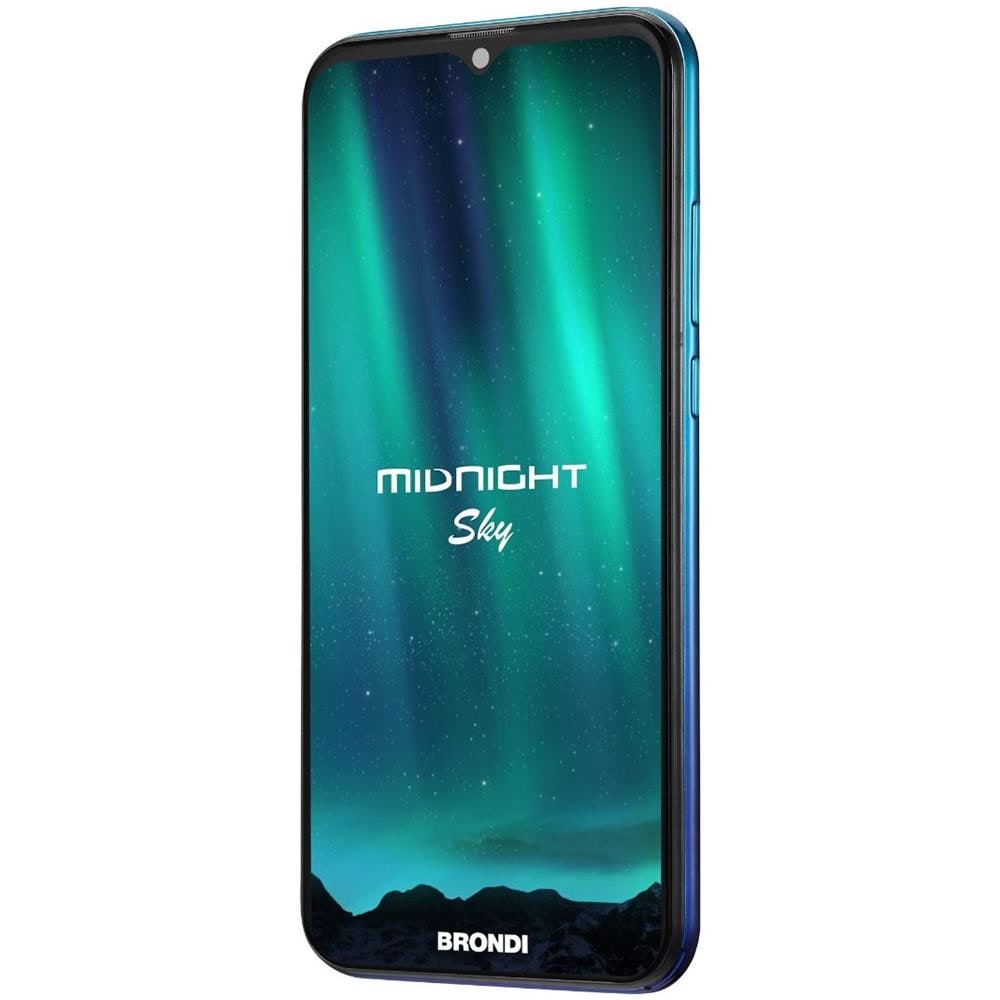 Midnight Sky 16 GB 2 GB Ram Dual Sim Display 6" HD Slot Micro SD Fotocamera 8 Mpx Android Blu, verde - Foto 2