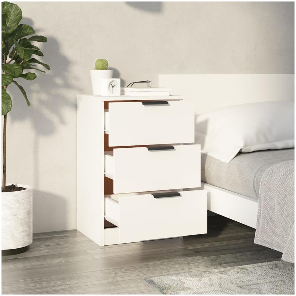 Comodino Bianco 40x36x65 Cm - Foto 2