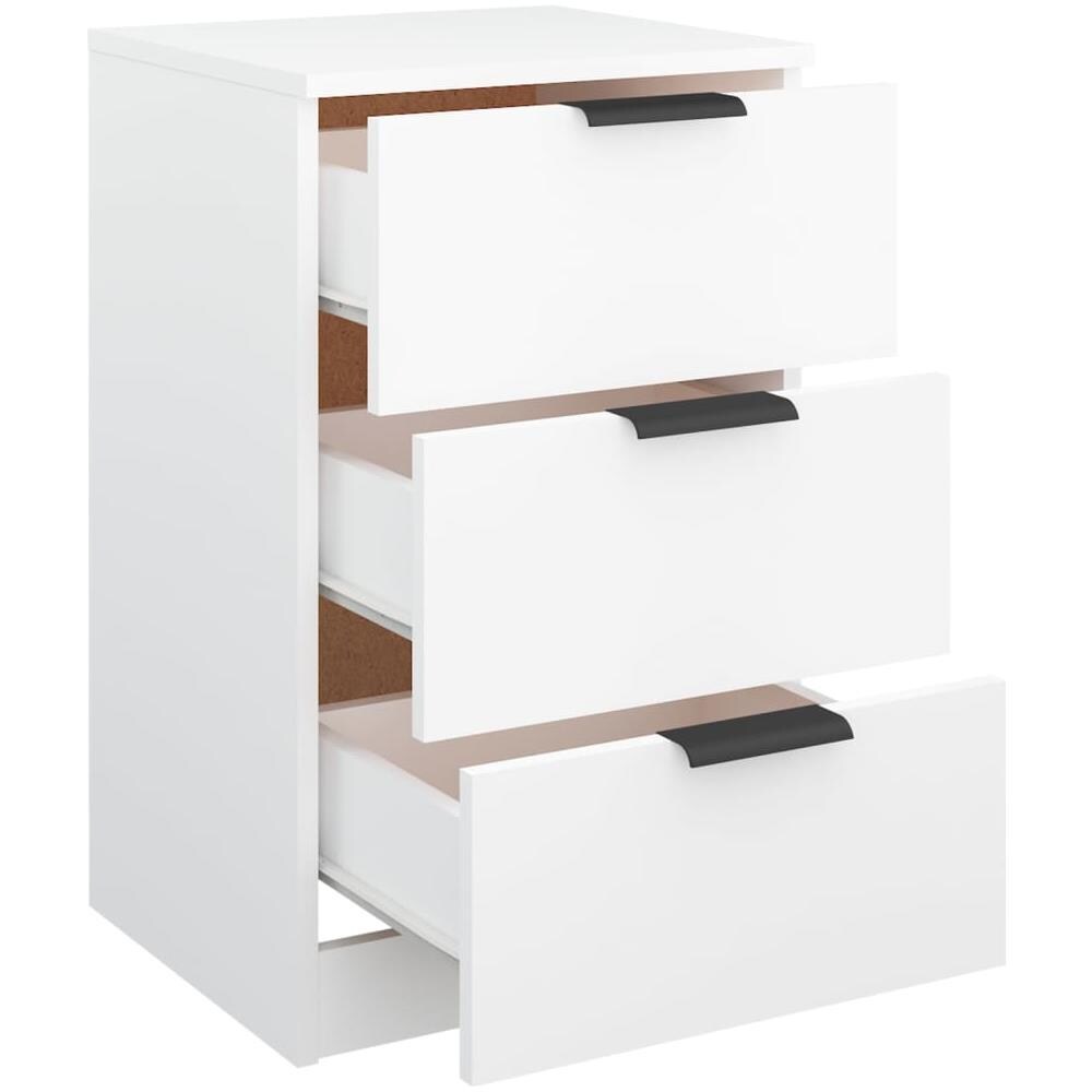 Comodino Bianco 40x36x65 Cm - Foto 7