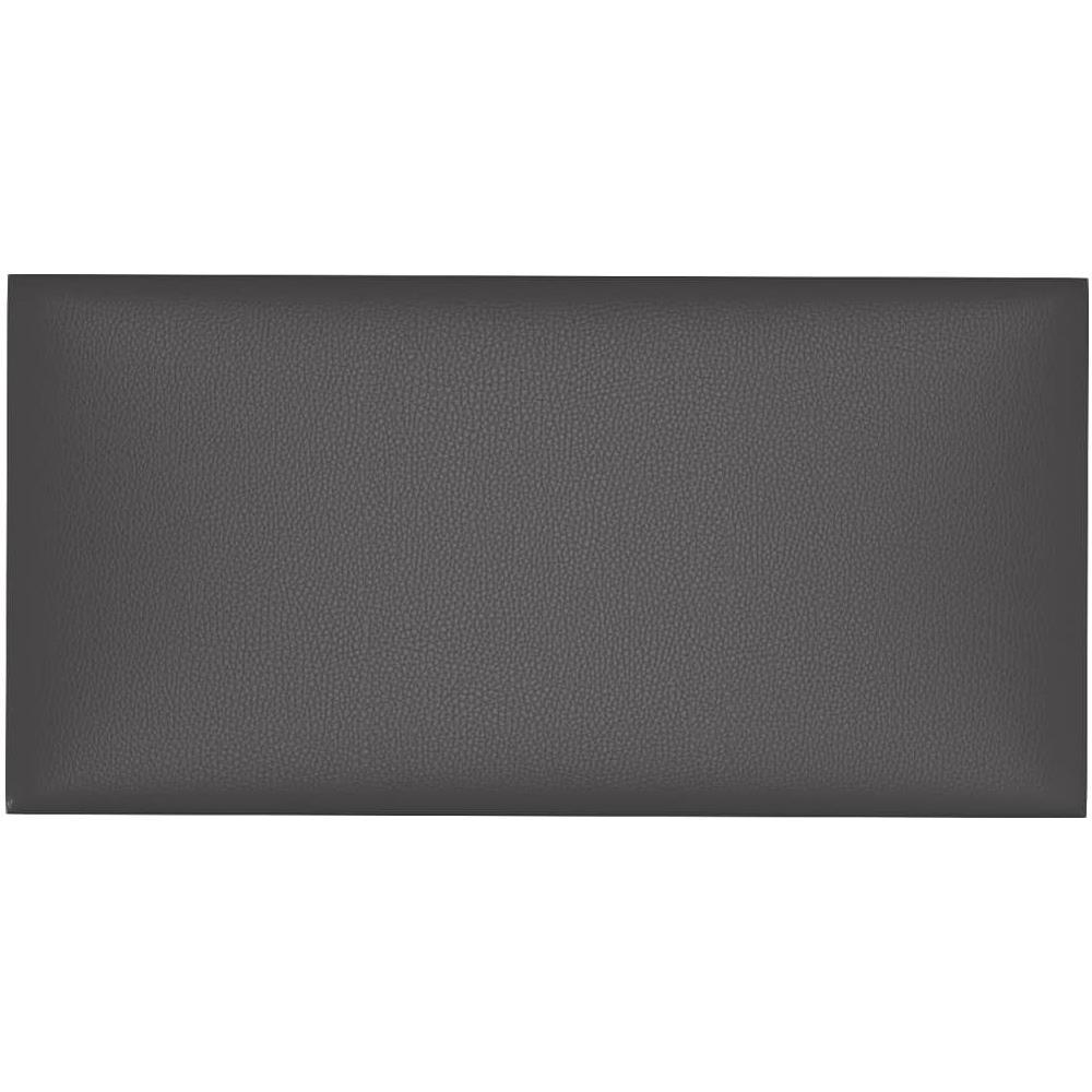 Pannelli Murali 12 Pz Grigi 60x30 Cm Similpelle 2,16 M - Foto 3