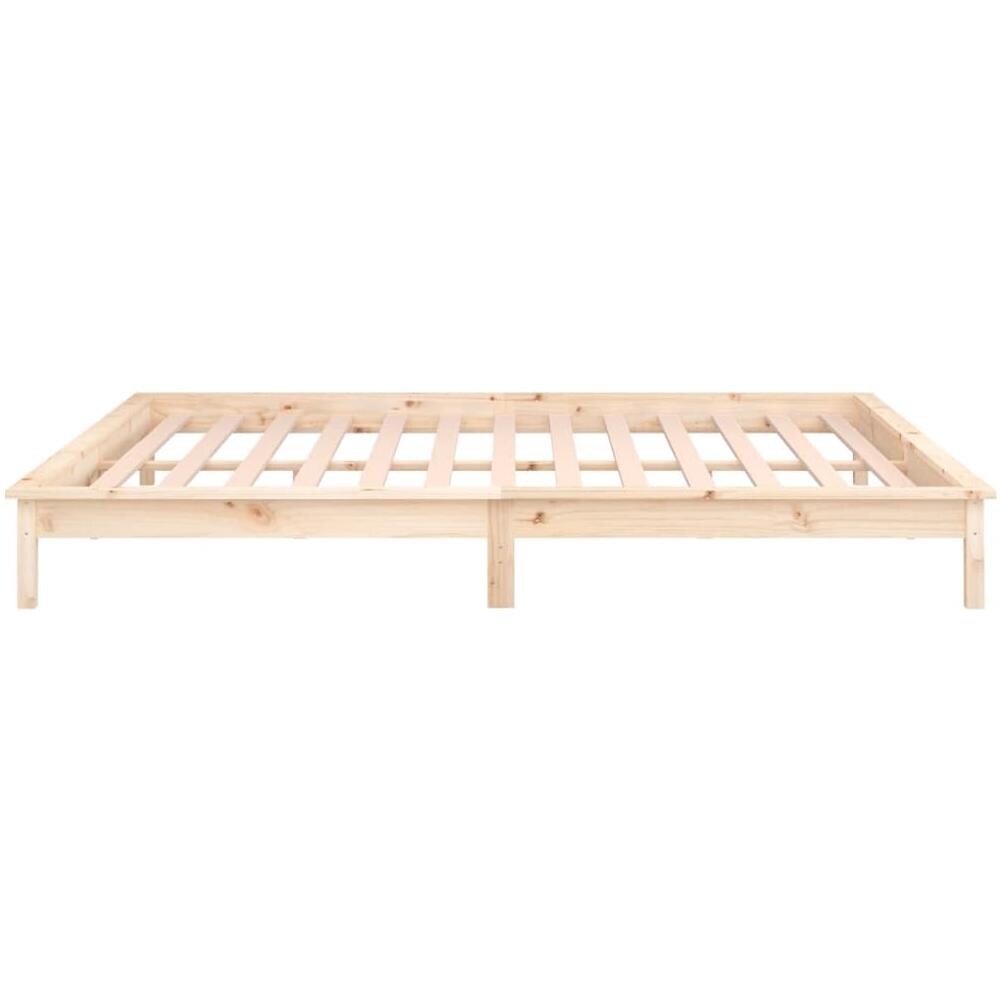 Giroletto con LED 180x200 cm Super King in Legno Massello - Foto 4