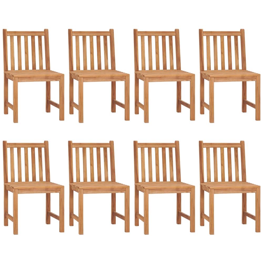 Set Da Pranzo Per Esterni 9 Pz In Legno Massello Di Teak - Foto 7