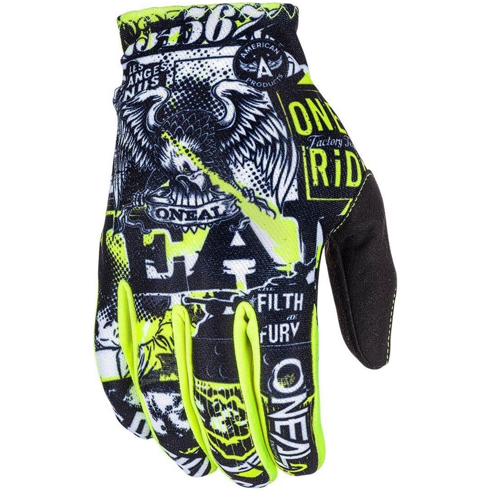 Guanti Matrix Attack Black | Neon Yellow - Foto 1