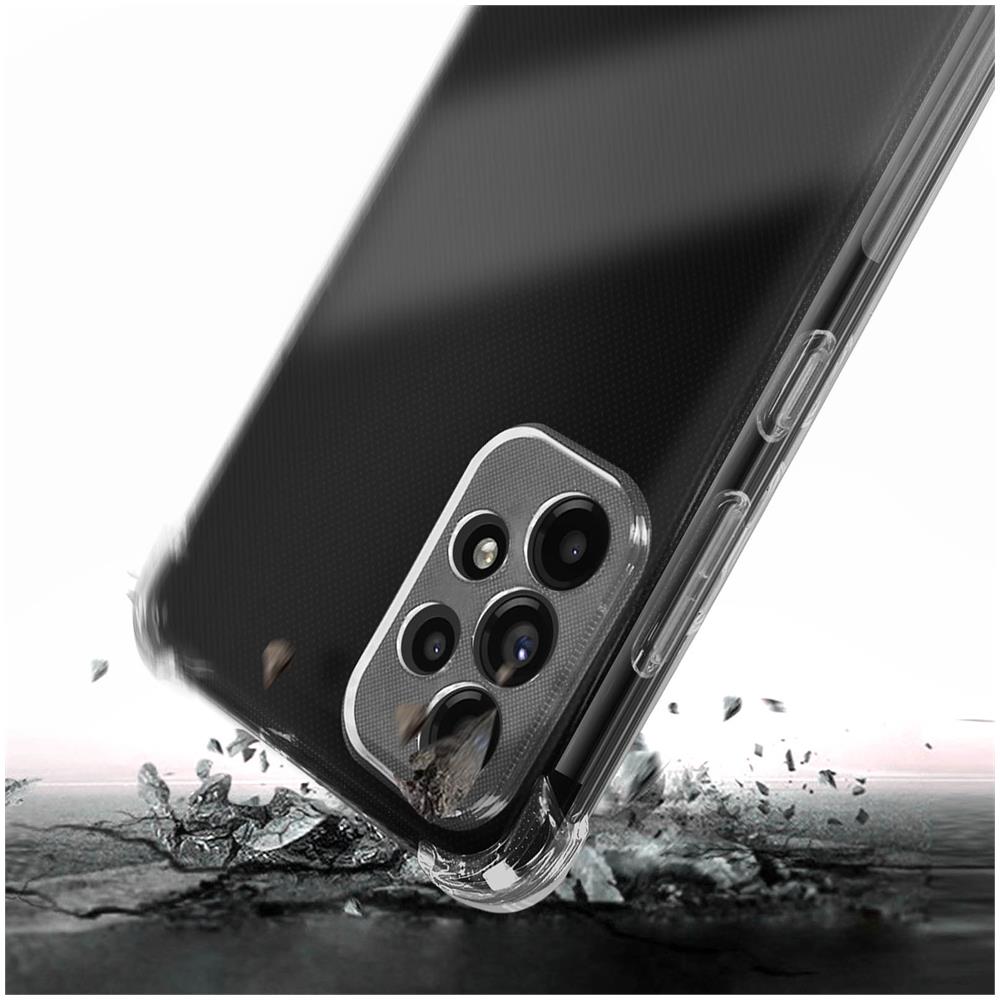 Cover Per Samsung Galaxy A53 5g Silicone Angoli Rinforzati Trasparente - Foto 5