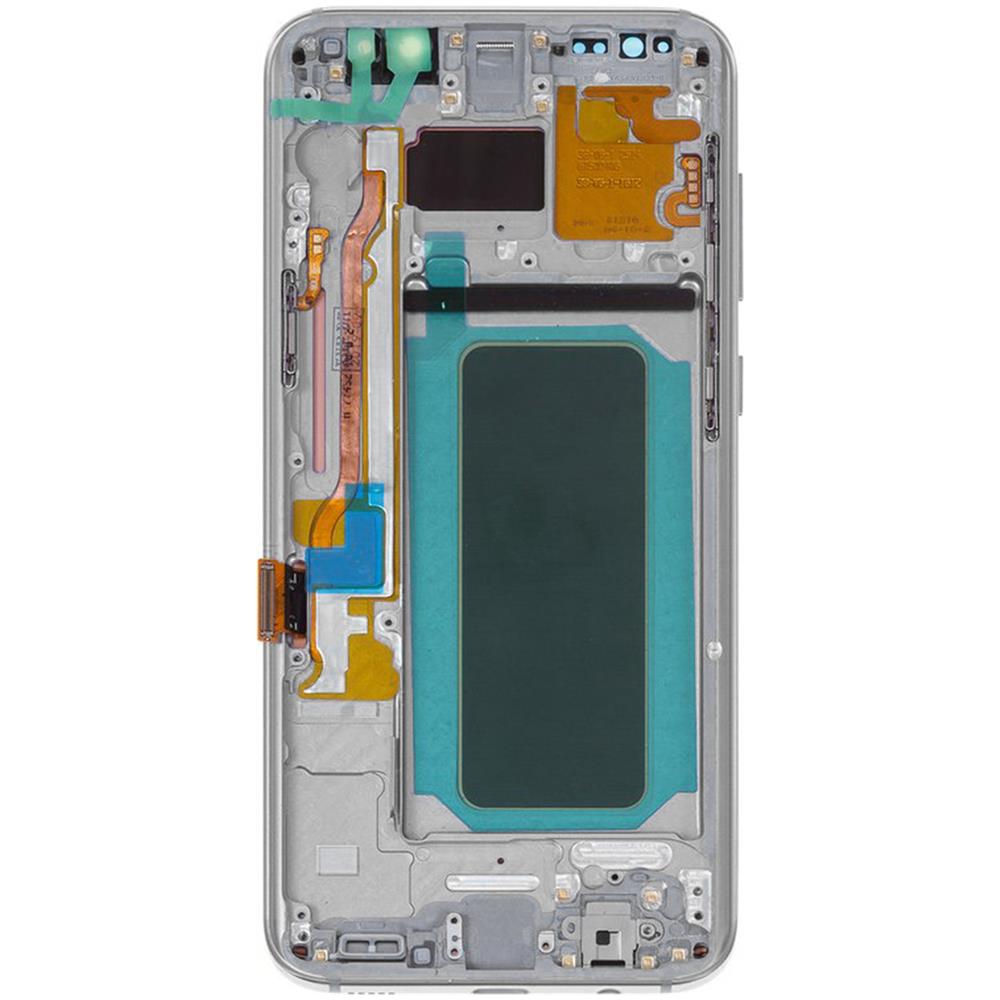 Schermo Lcd Originale Ricambio Completo Galaxy S8 Plus Argento - Foto 2