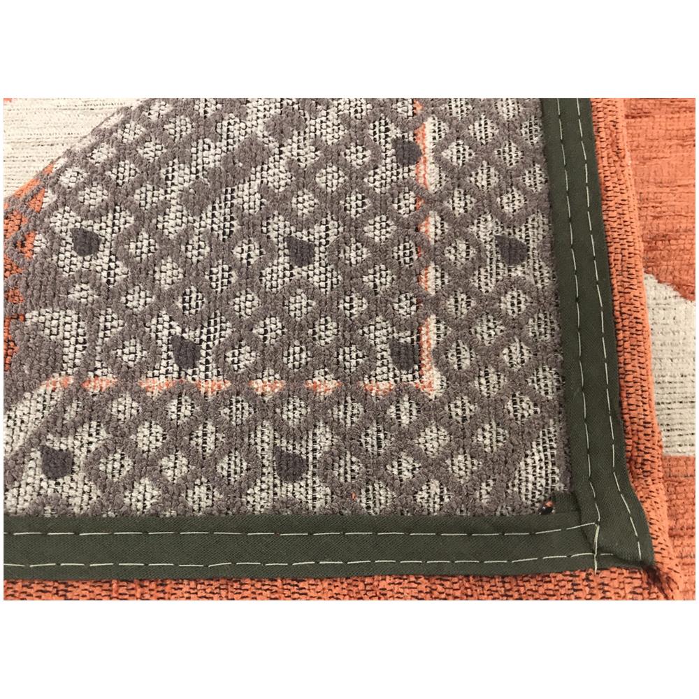 Tappeto Passatoia Cucina Salotto Antimacchia Retro Antiscivolo Origami Vari Colori 55x140 Arancio - Foto 5
